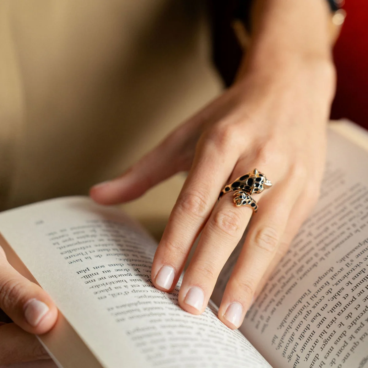 Bague panthère - Image 2
