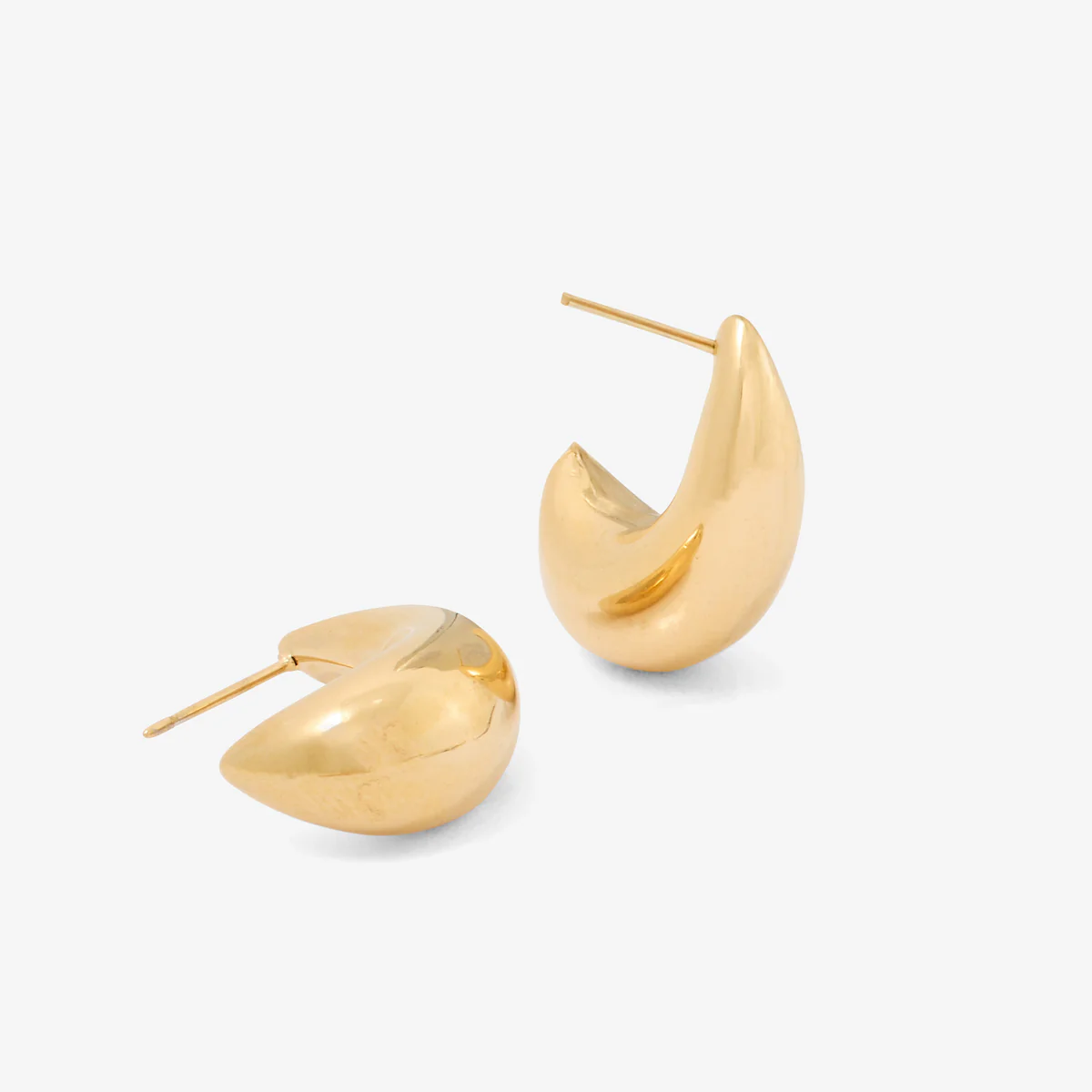 Boucles d'oreilles goutte en acier inoxydable - Image 2