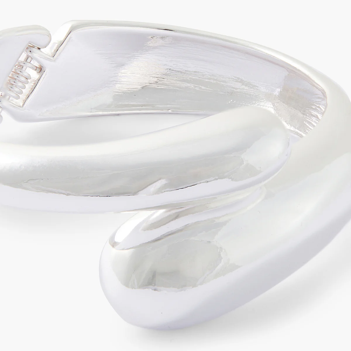 Bracelet articulé argenté - Image 3