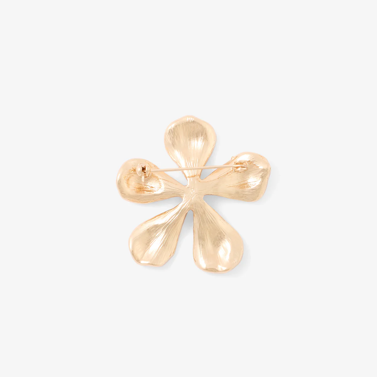 Broche fleur ivoire - Image 3
