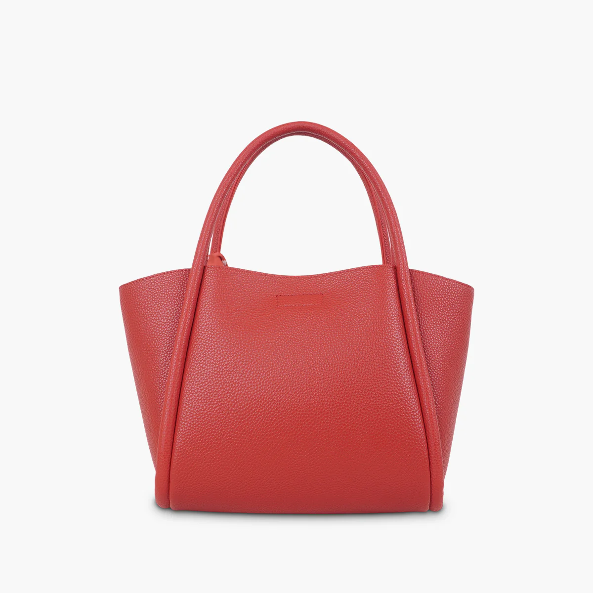 Cabas rouge avec foulard - Image 3