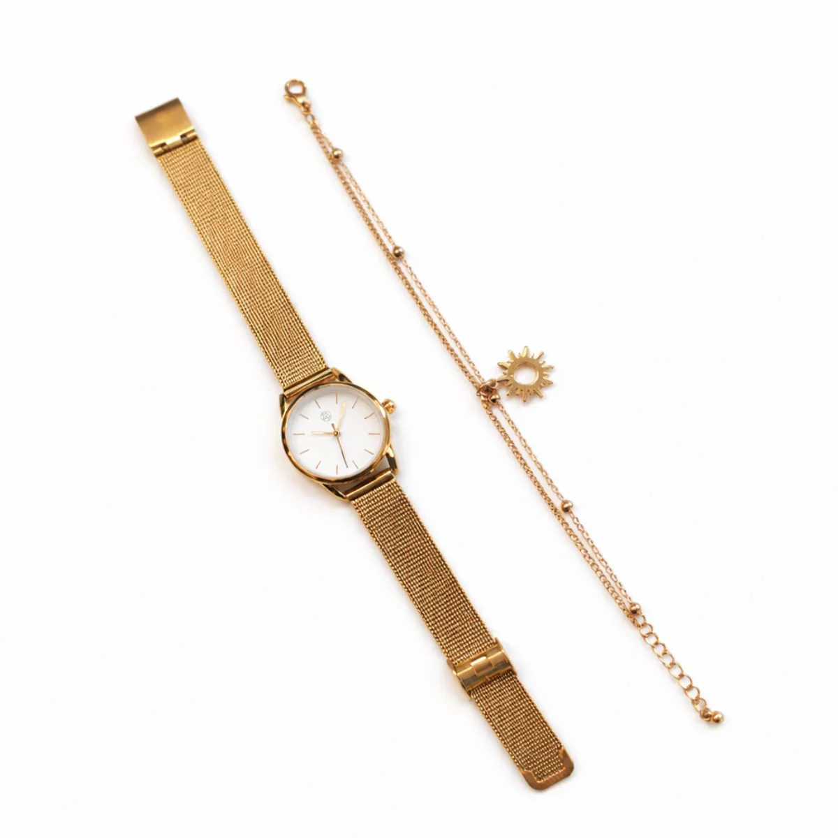 Coffret montre et set de bracelets fins - Image 2