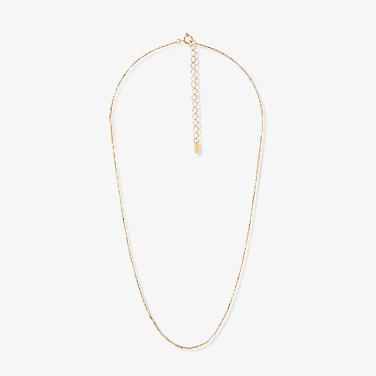Collier chaine en argent 925 doré - Image 2