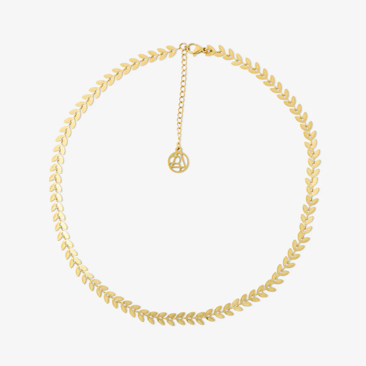 Collier chaîne épi acier inoxydable