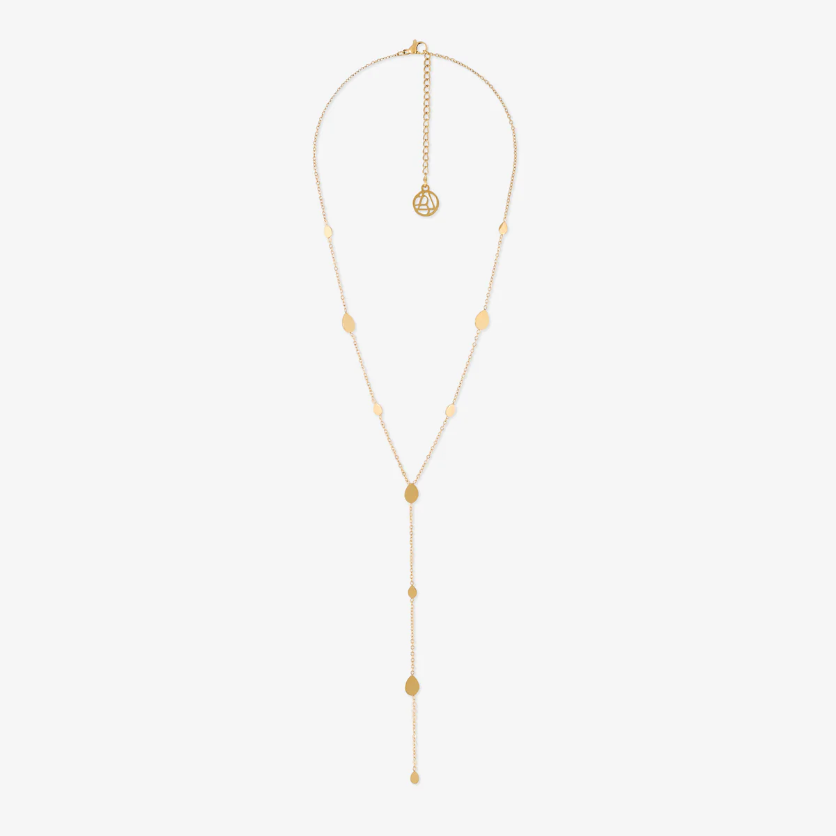 Collier chaîne pampilles acier inoxydable - Image 2