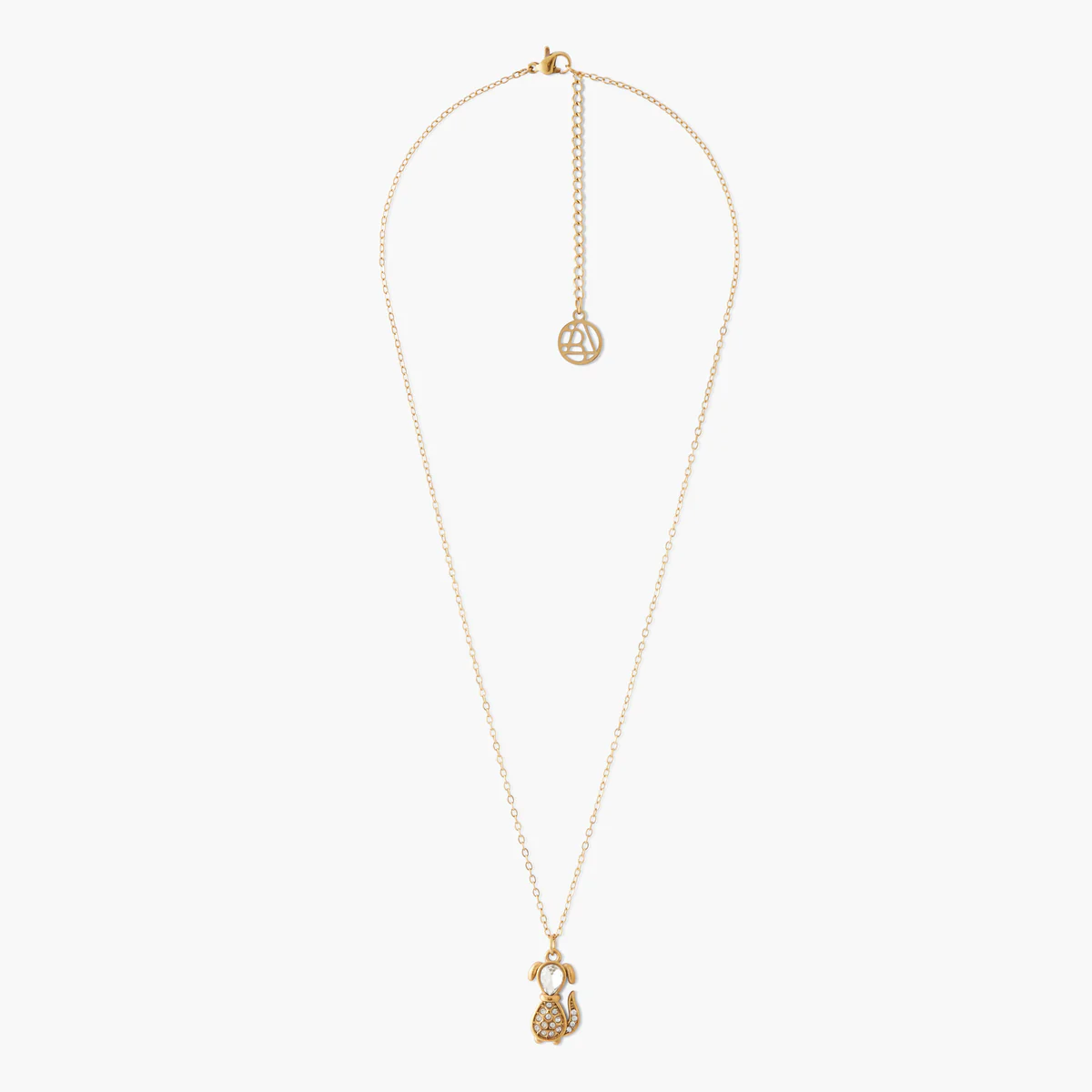Collier family pendentif chien acier inoxydable - Image 2