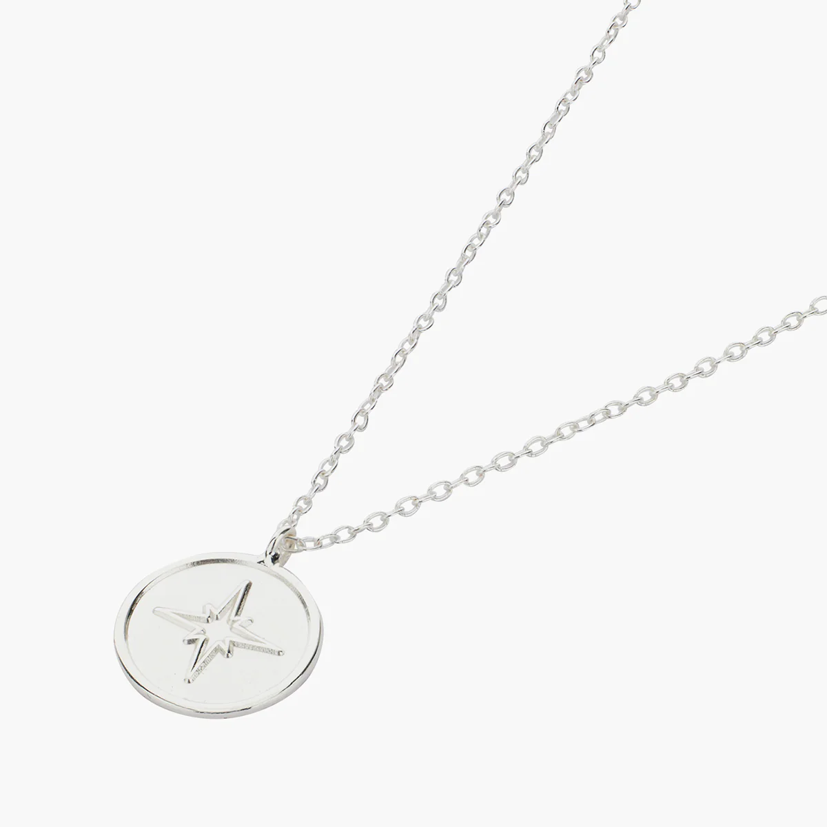 Collier médaille étoile Argent Garanti - Image 2
