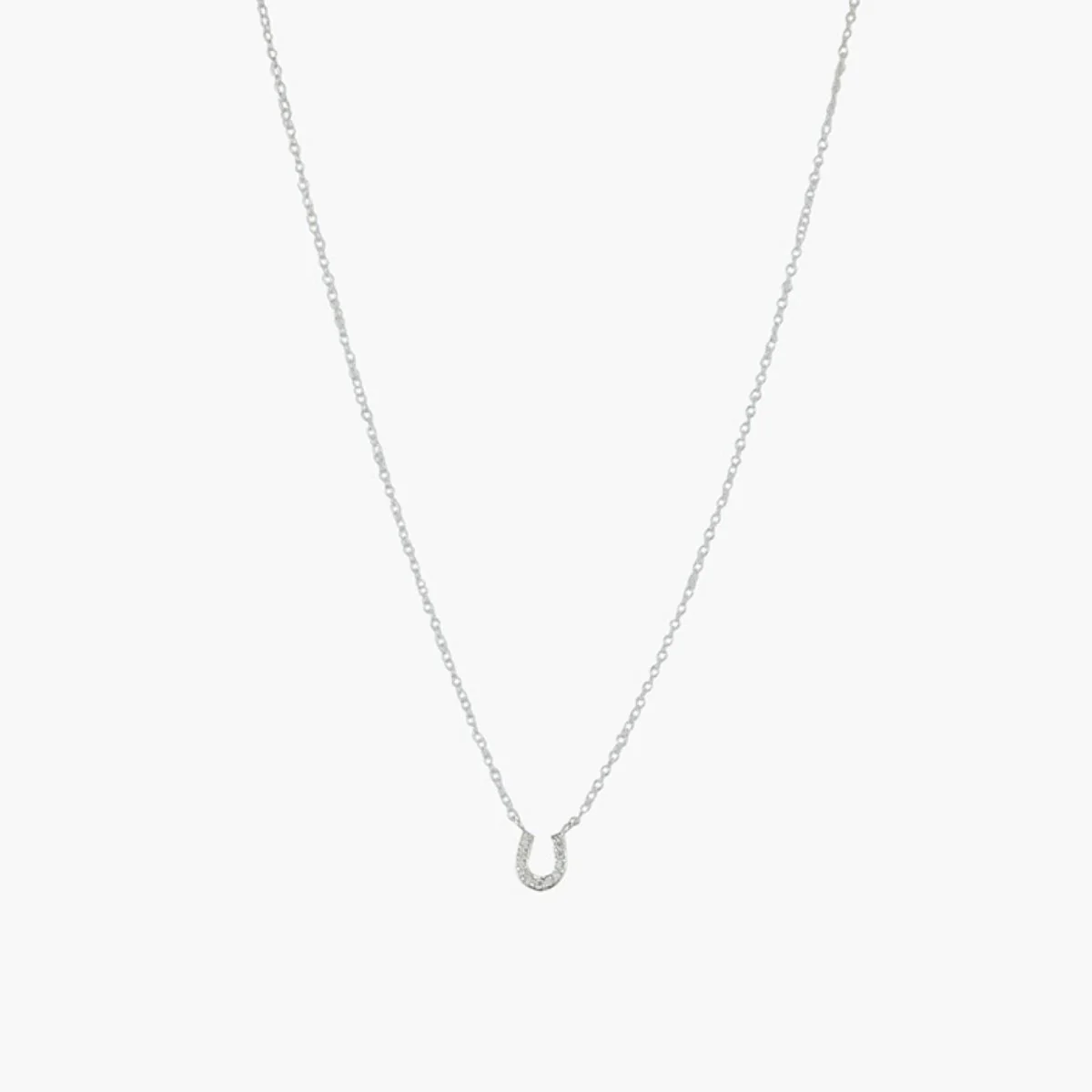 Collier pendentif fer Ă cheval Argent 925