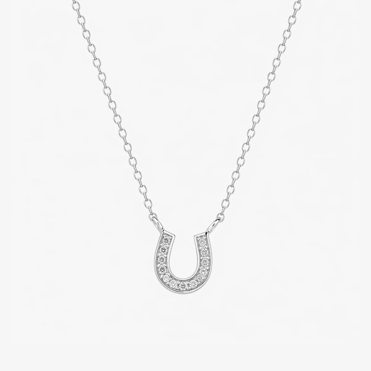 Collier pendentif fer Ă cheval Argent 925 - Image 2