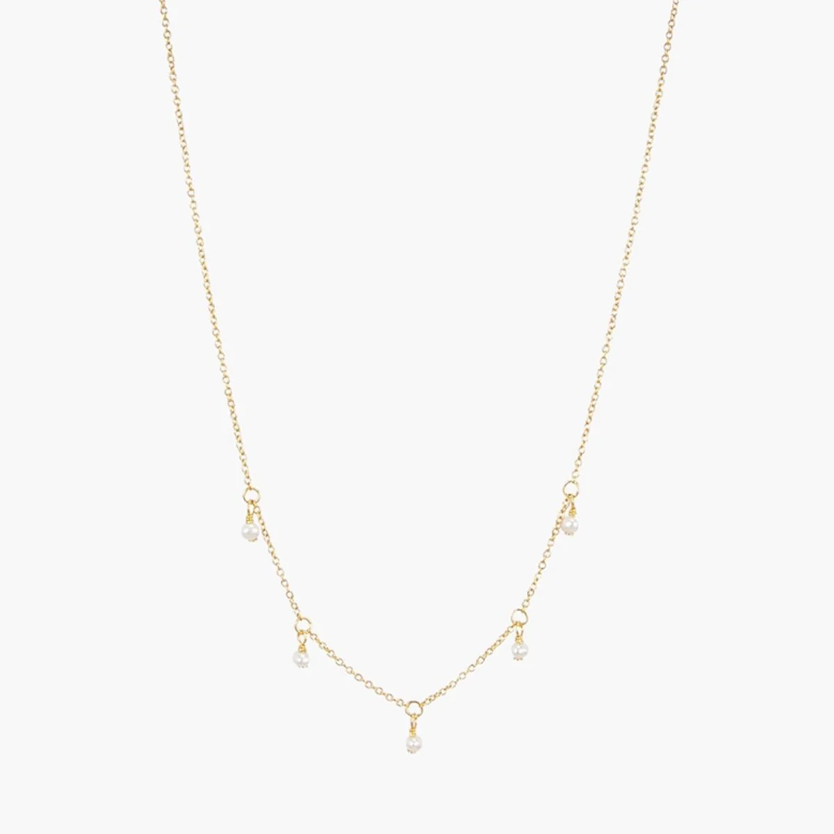 Collier perles d'imitation Argent Garanti