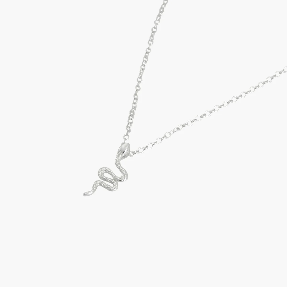 Collier serpent Argent Garanti - Image 2