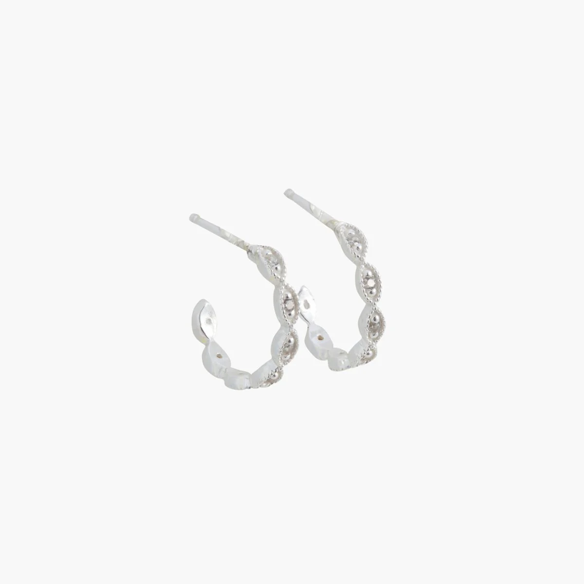 Créoles Argent Garanti et Oxydes de Zirconium