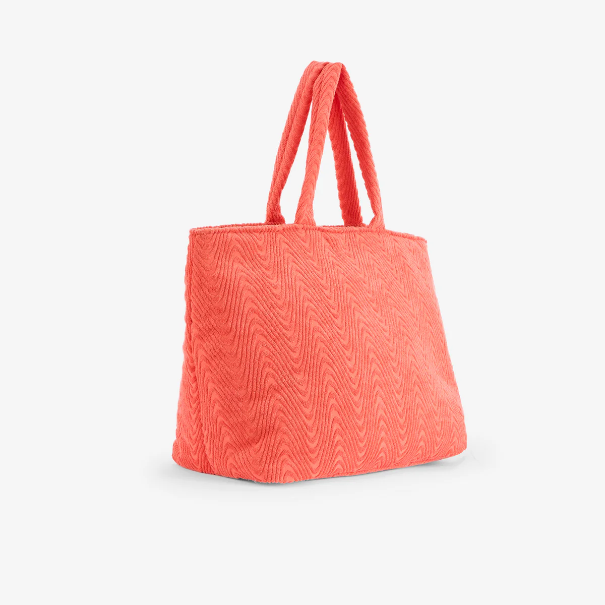 Grand cabas éponge corail - Image 2
