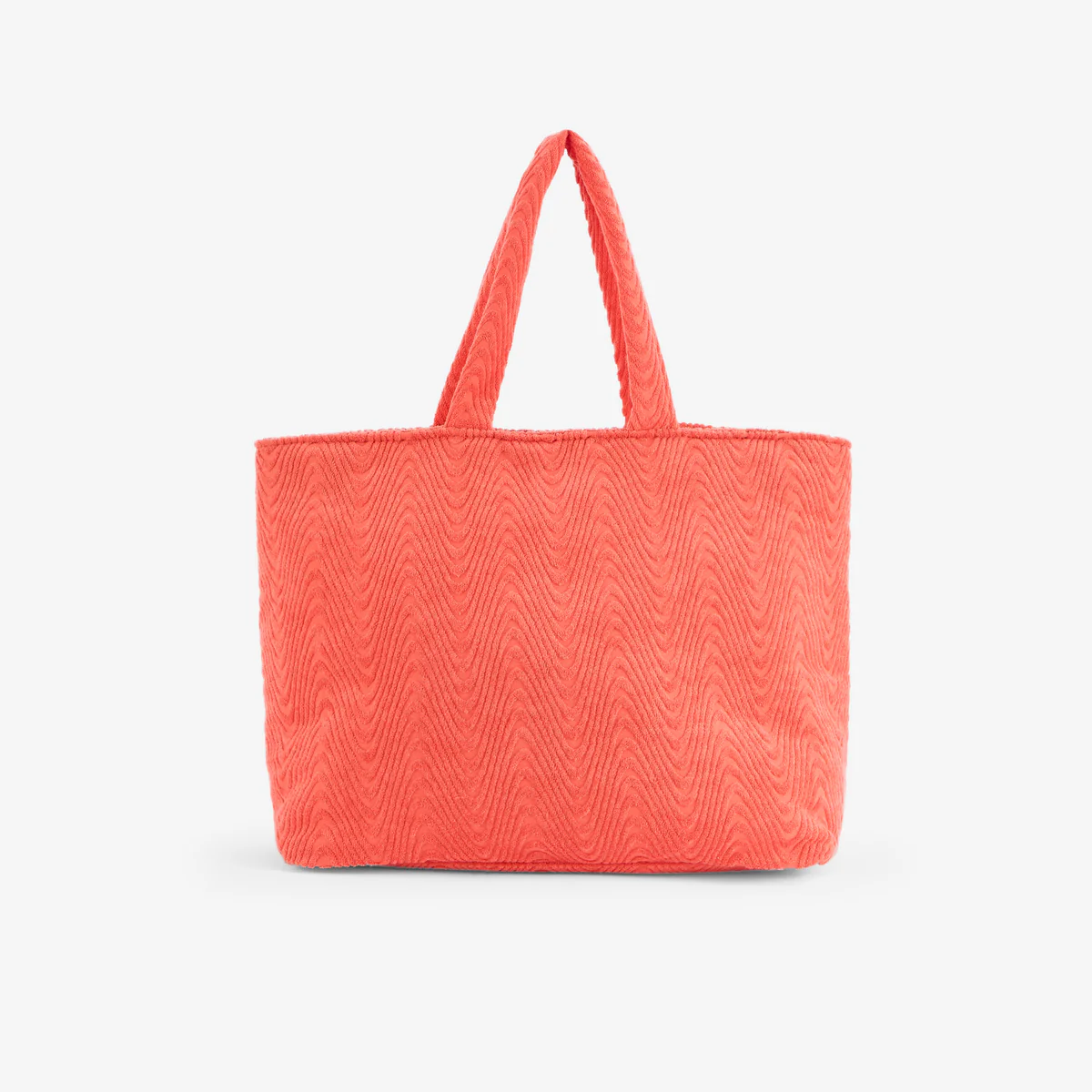 Grand cabas éponge corail - Image 3