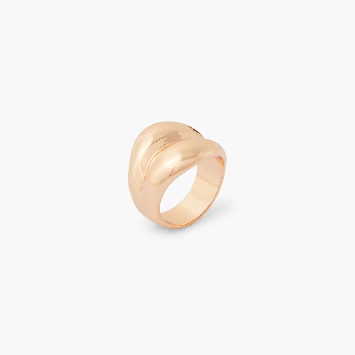 Grosse bague dorée - Image 2