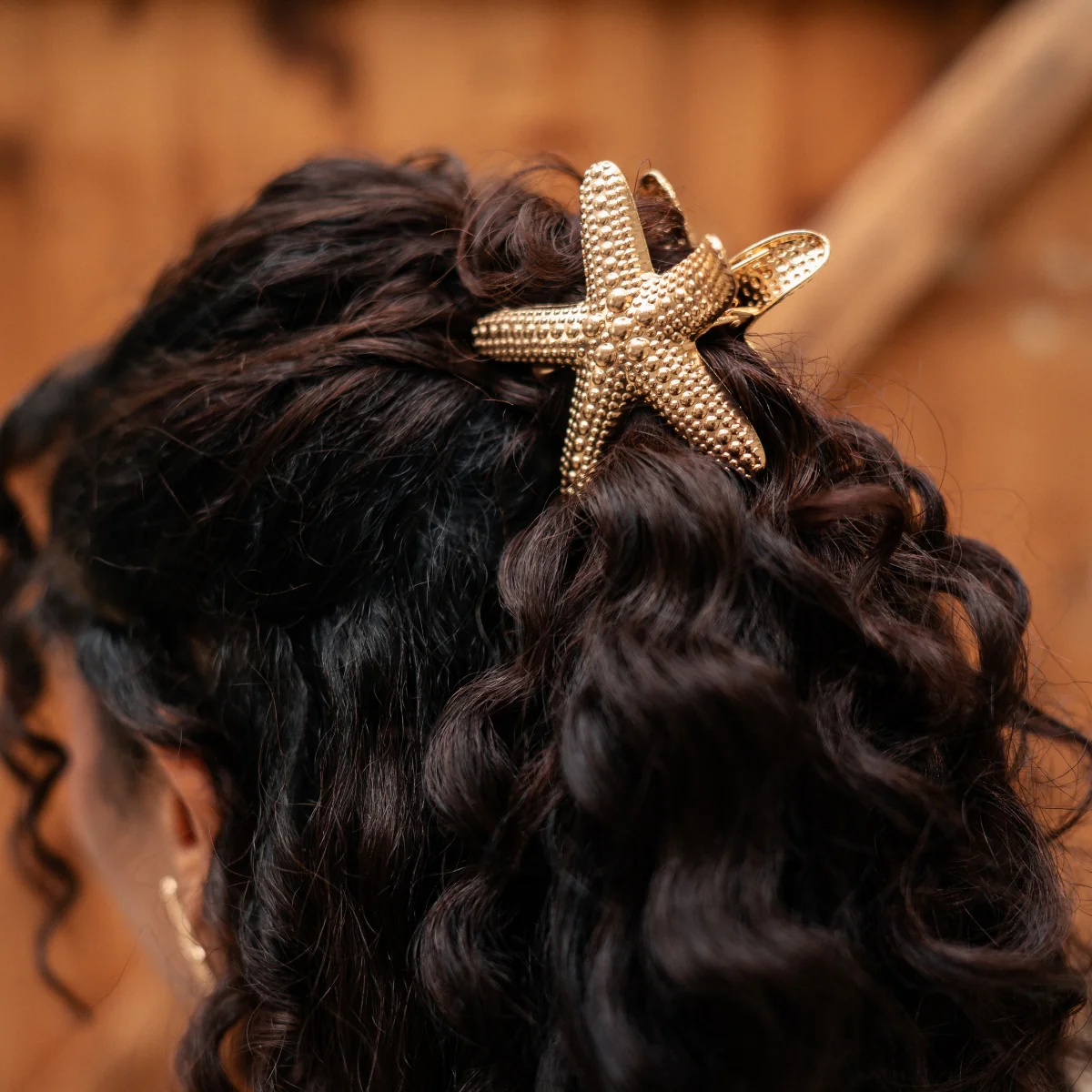 Pince à cheveux étoile de mer - Image 2