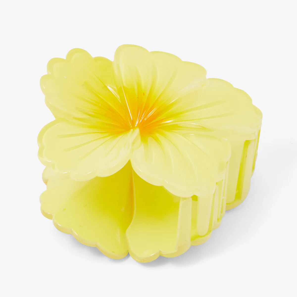 Pince à cheveux fleur jaune - Image 2