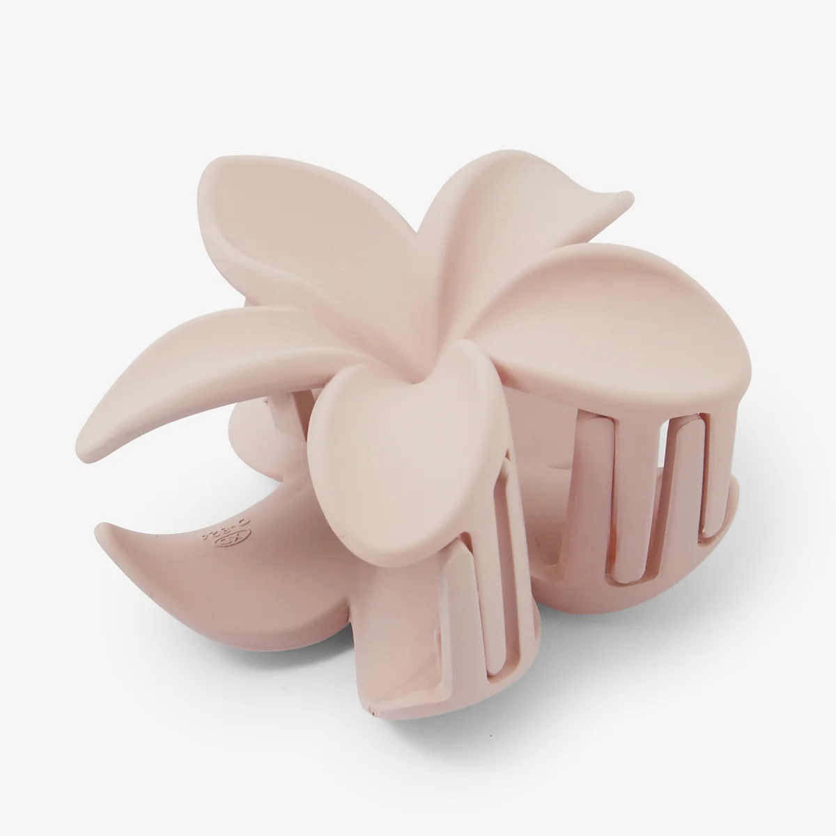 Pince à cheveux fleur tropicale rose - Image 2
