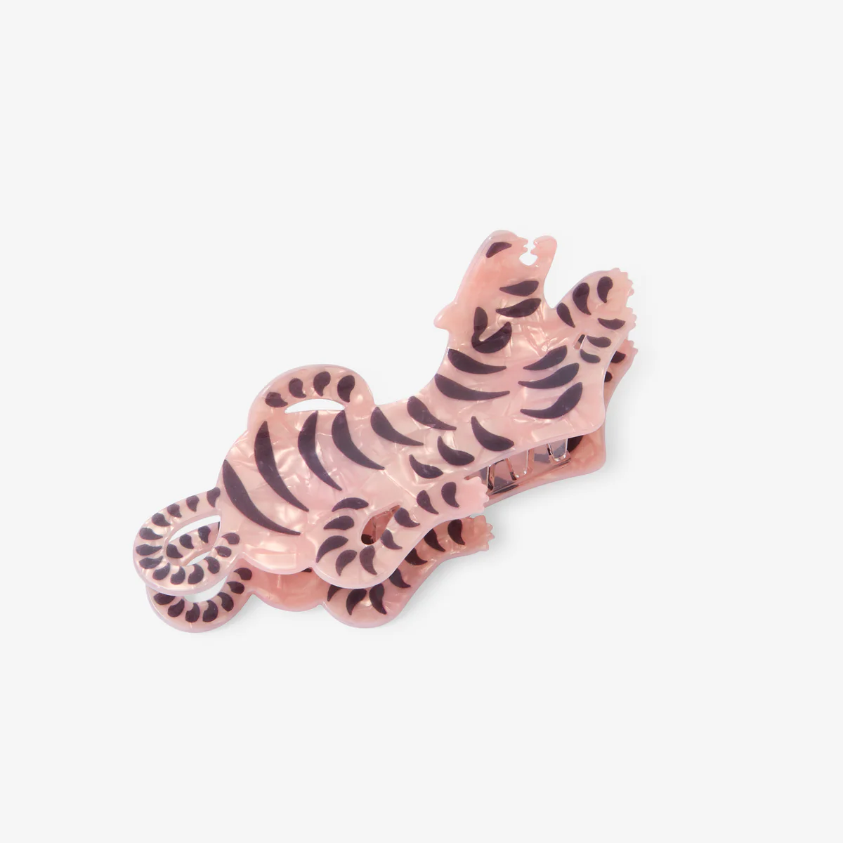 Pince à cheveux tigre rose - Image 2