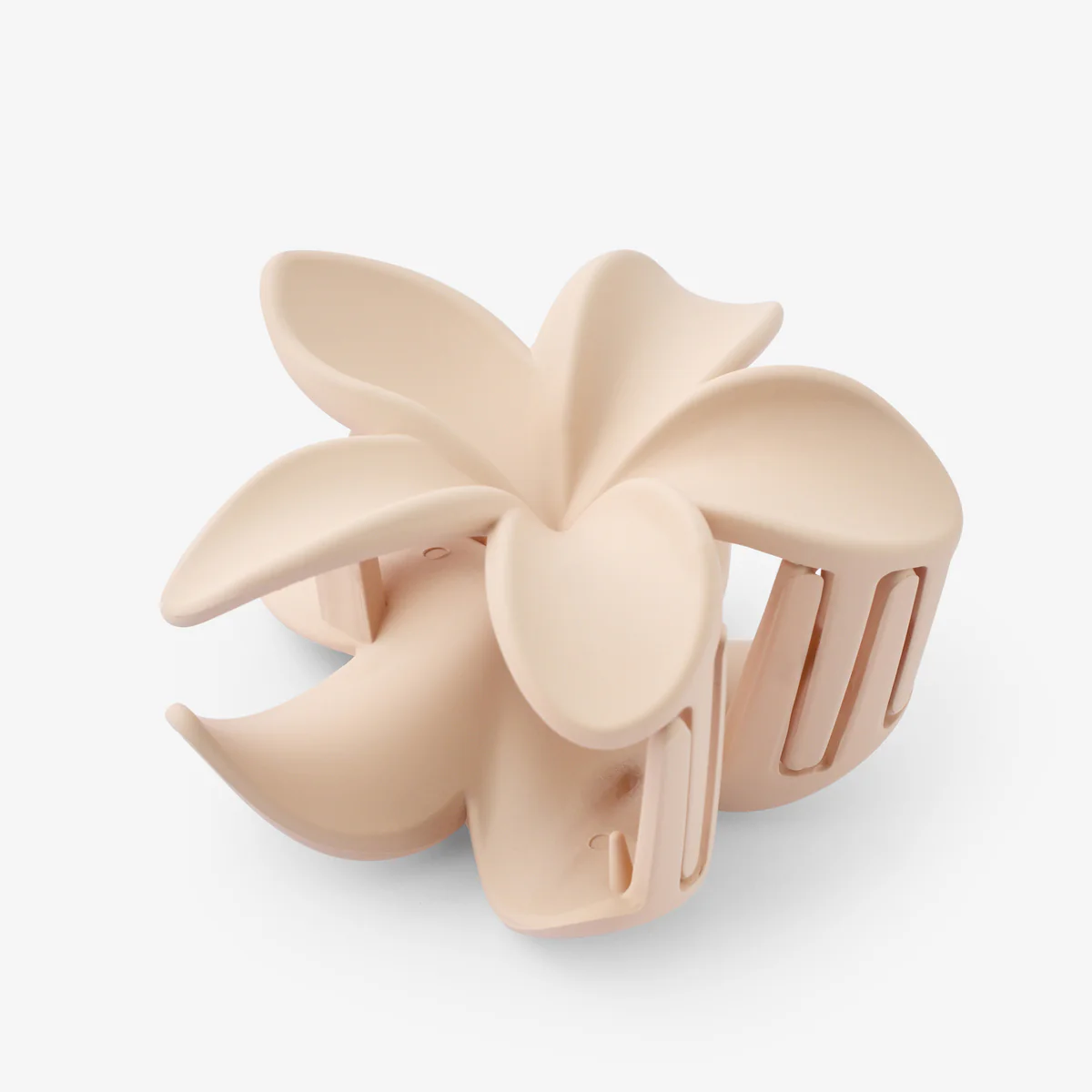 Pince à cheveux tropicale beige - Image 2