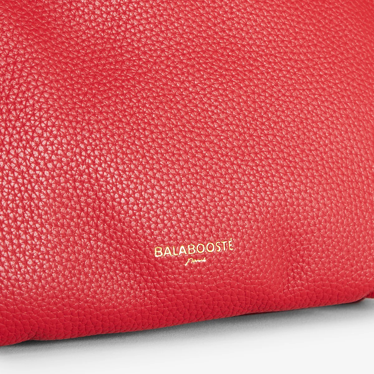 Pochette rouge multi‑poches avec bandoulière motif géométrique - Image 6