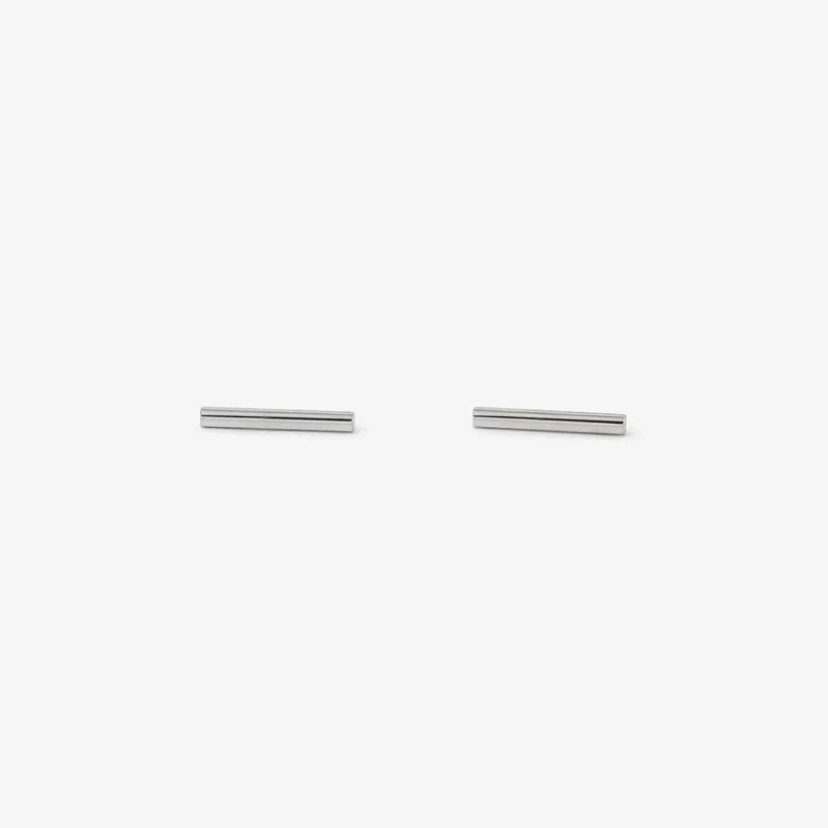 Puces d’oreilles barre - argent 925