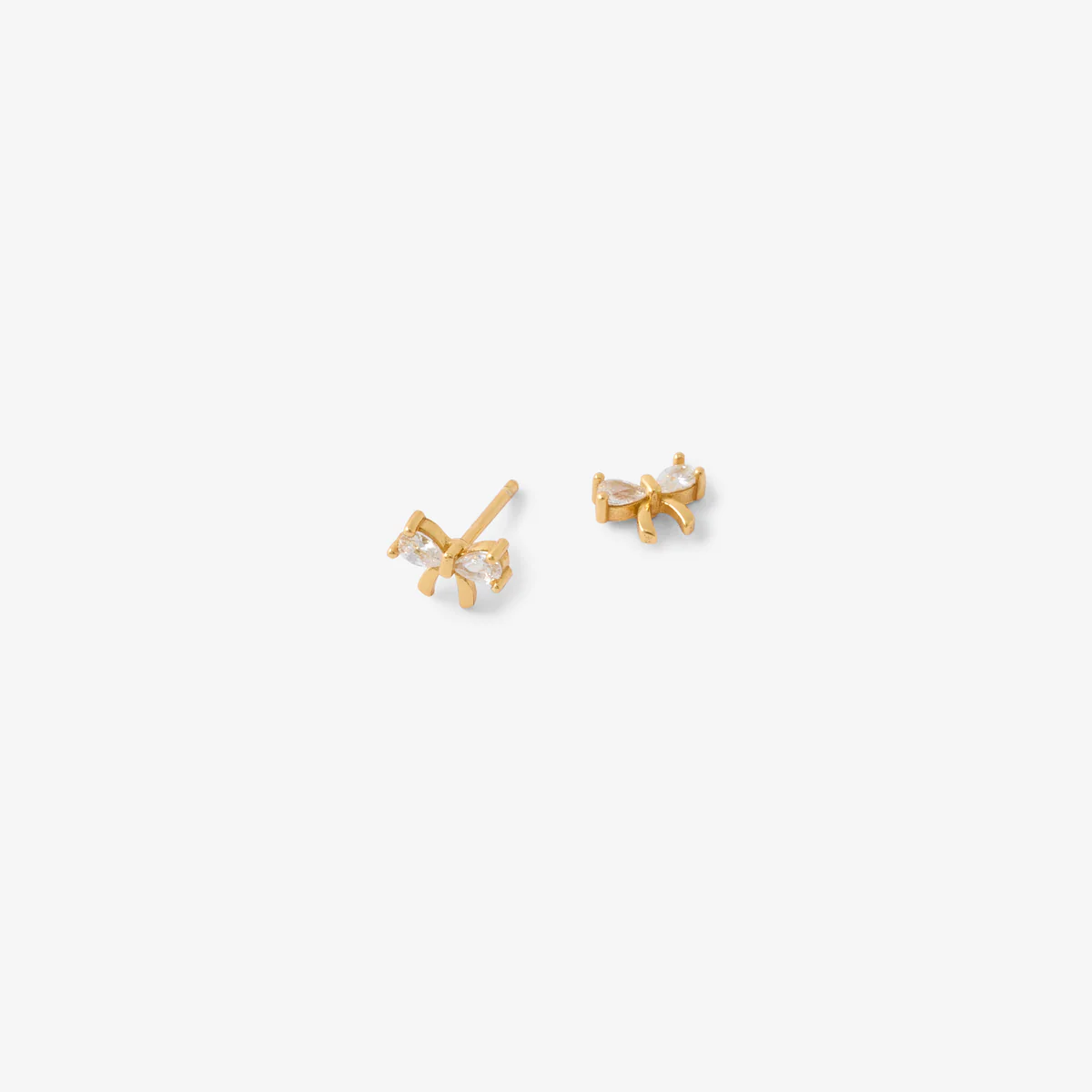 Puces d'oreilles nœud en argent garanti - Image 2