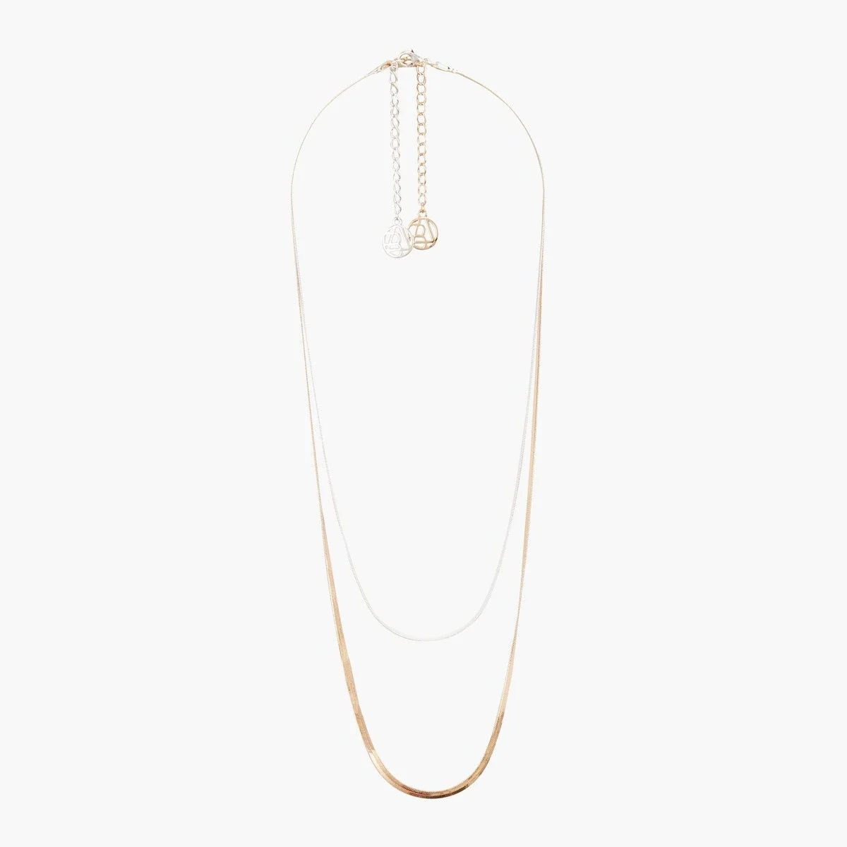 Set de 2 colliers chaînes miroir - Image 3