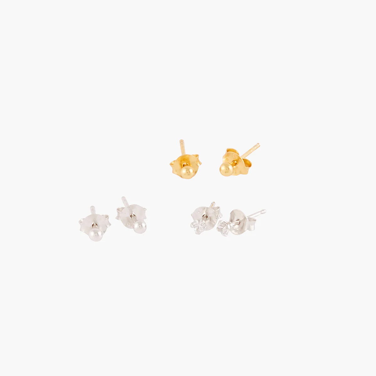 Set de boucles d'oreilles Argent Garanti - Image 2
